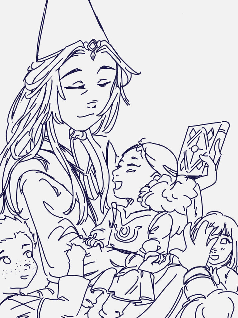 Lineart (whole piece): 8$