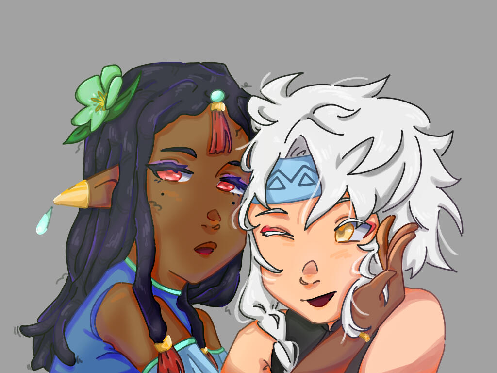 Bust of 2 characters: 25$